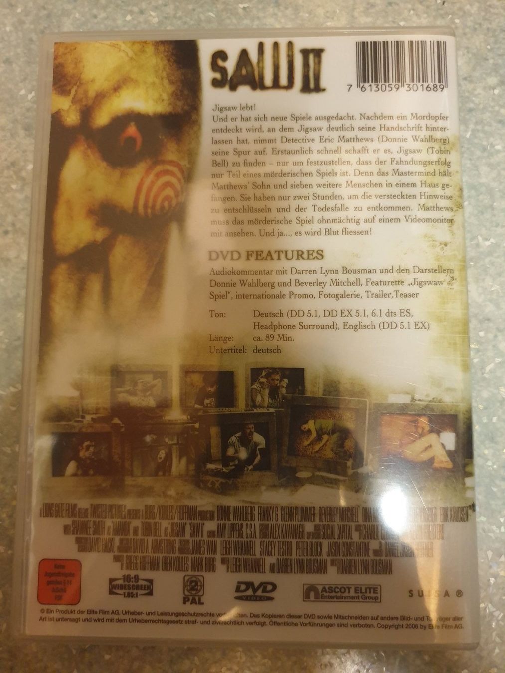 Alle DVDs: Saw 2 – Gebraucht aus Rothenthurm von Lord-Ren 1