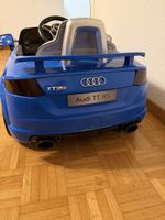 AudiTT RS Kinder Elektroauto blau