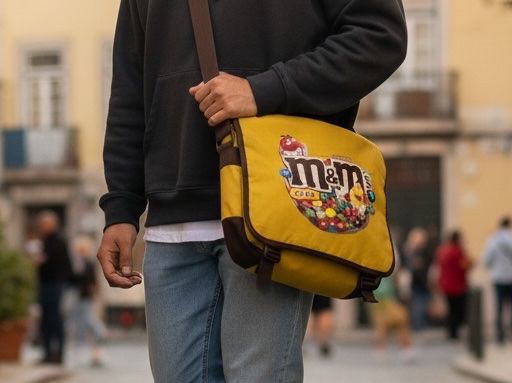 Borse: Sac M&M's vintage jaune/brun. – Usato da Vessy venduto da _Callidus_ 8