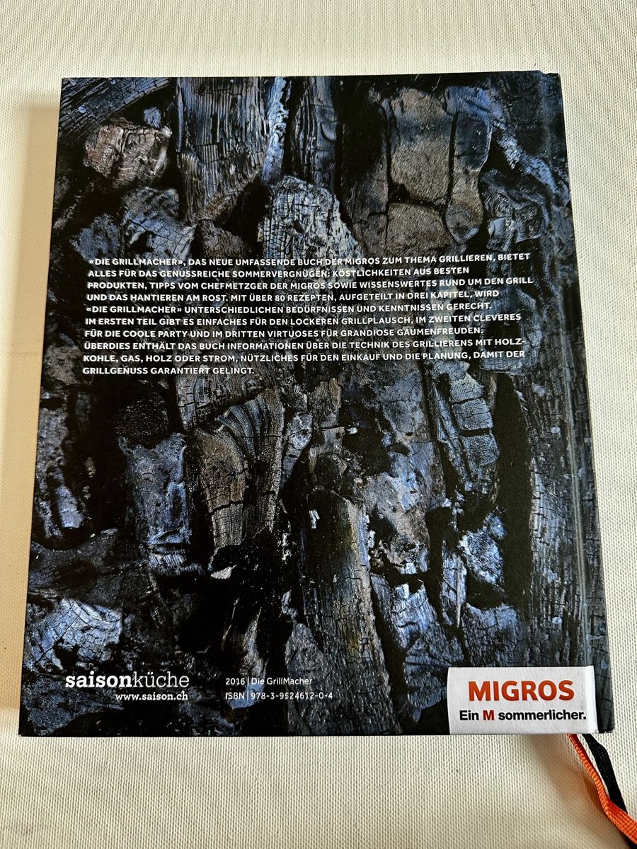 Bücher: Kochbuch: Die Grillmacher – Neu (gemäss Beschreibung) aus Rorschach von car_wbc5 1