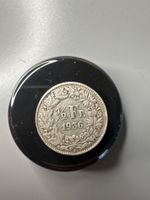 Schweiz 1/2 Franken 1936 Silber gute Erhaltung