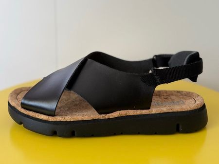 Camper ORUGA - Riemensandalette - schwarz, Gr.39 - neu