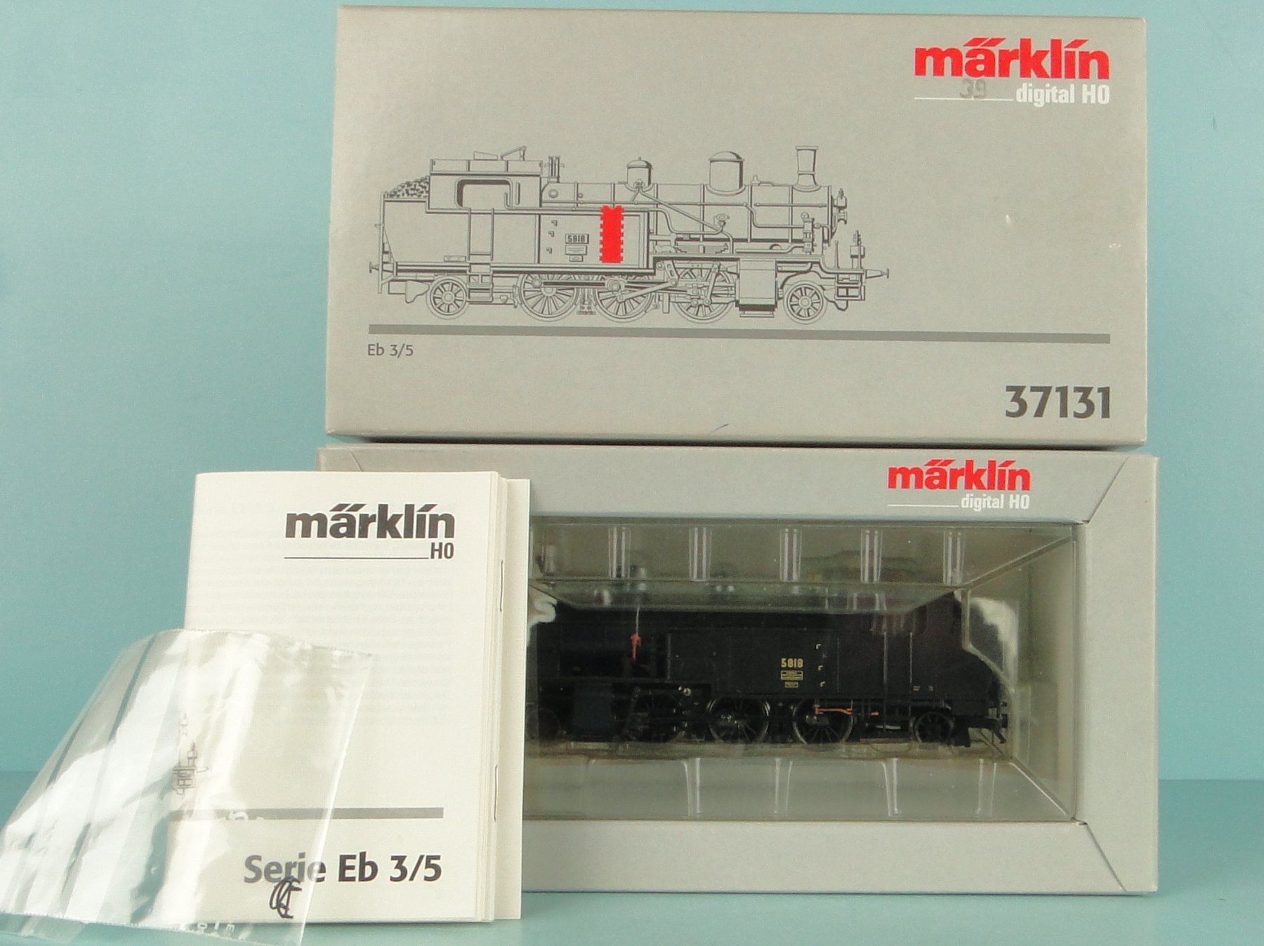 Märklin Modellini di ferrovie: Märklin H0 37131 SBB Eb 3/5, AC/WS , Digital – Usato da Bülach venduto da Albitrain 1