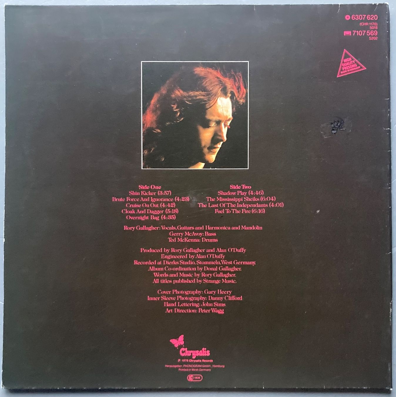 Dischi in vinile: RORY GALLAGHER - PHOTO FINISH – Usato da Poliez-Pittet venduto da Newtown-Records 1