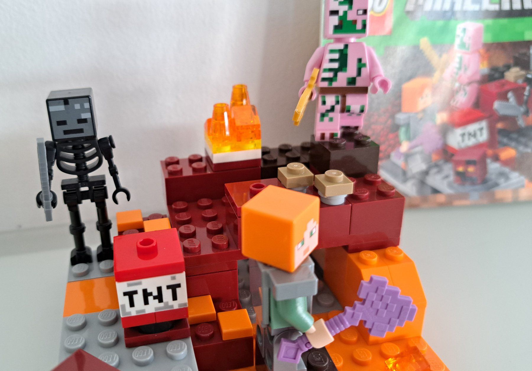 Lego Giocattoli: LEGO Minecraft 21139 Netherabenteuer – Usato da Langendorf venduto da thesi246 3