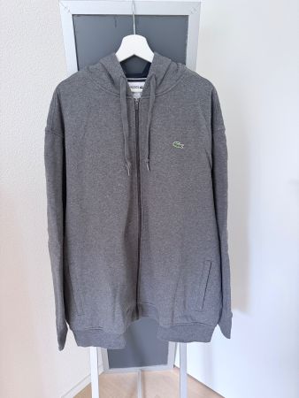 Lacoste Fleece Hoodie grau Grösse 4XB (4XL) NEU!