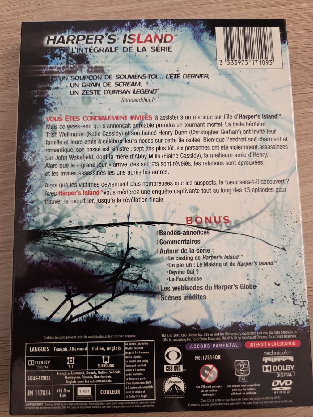 Tutti i DVDs: DVD Harper's island – Usato da Tramelan venduto da mic_5lzm 1