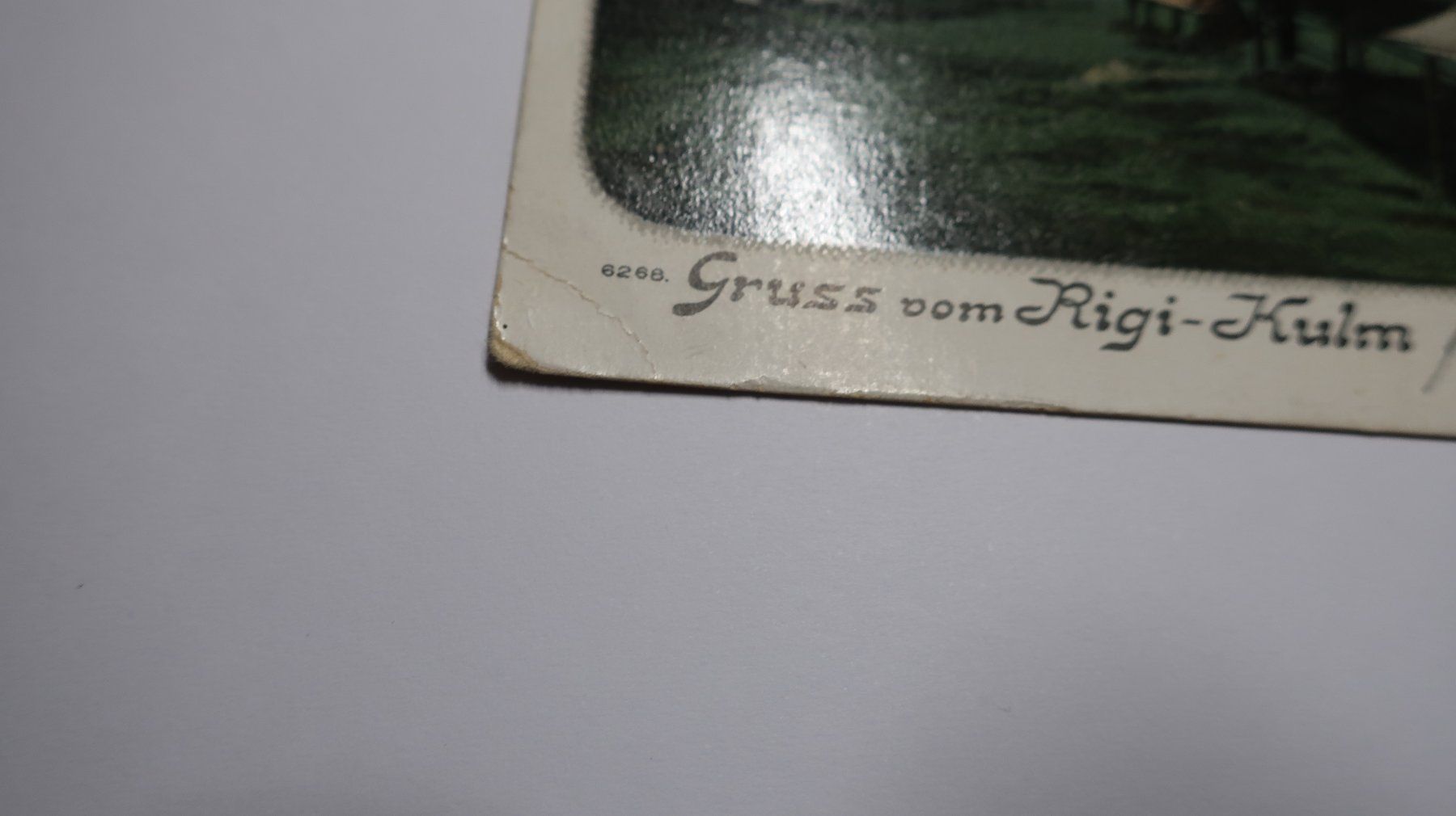 Cartoline postali: Gruss vom Rigi-Kulm  1900 – Usato da Cormoret venduto da Pascalll2001 2