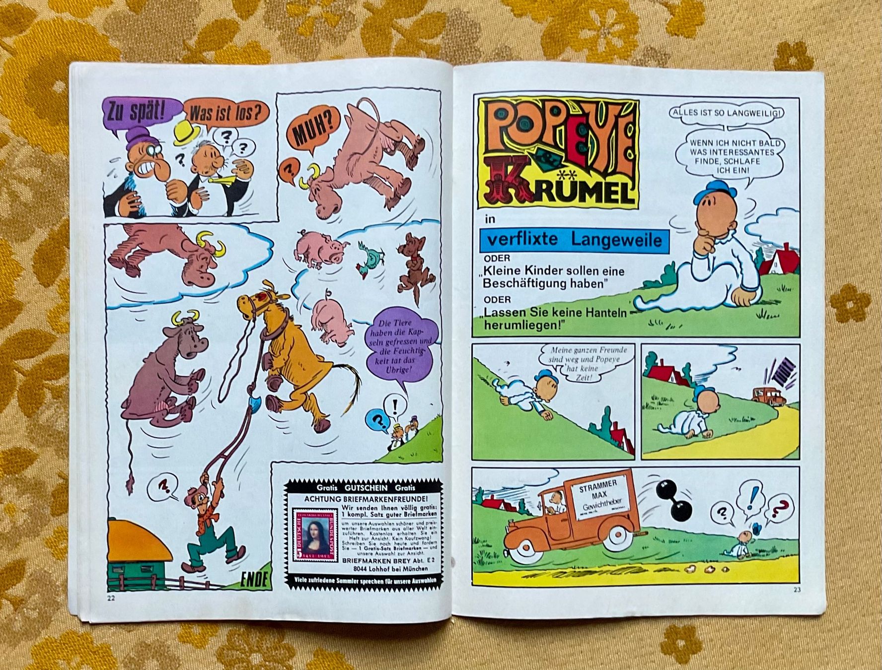 Comics: Popeye der Seemann Heft Nr 30 von 1969 – Gebraucht aus Endingen von nathan05 6