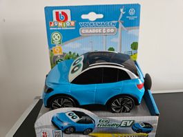 Neu - bbjunior - Volkswagen Charge & Go blau