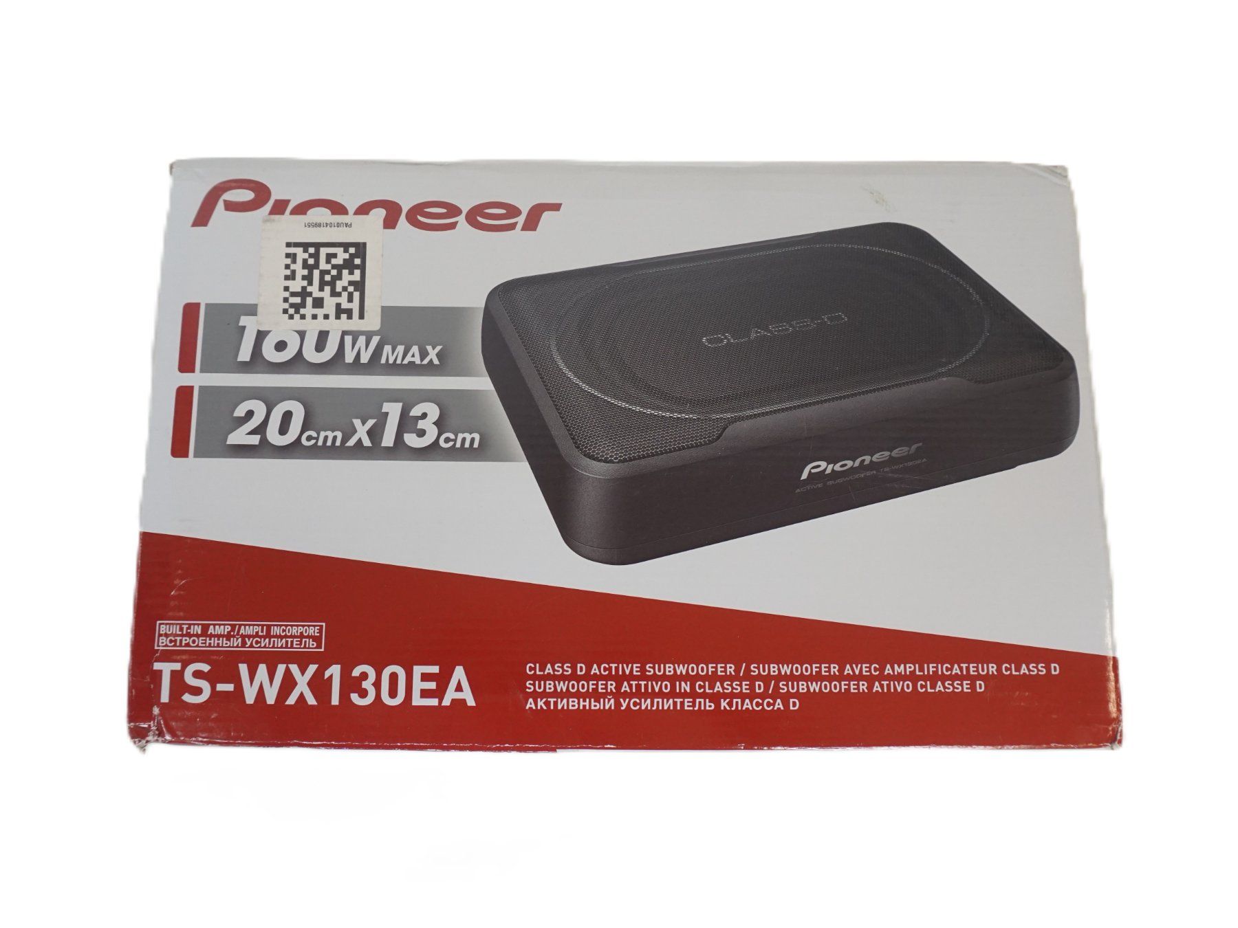 Pioneer Casse acustiche: Pioneer TS-WX 130EA CLASS D ACTIVE SUBWOOFER – Nuovo (secondo la descrizione) da Pratteln venduto da Restwert_Pratteln