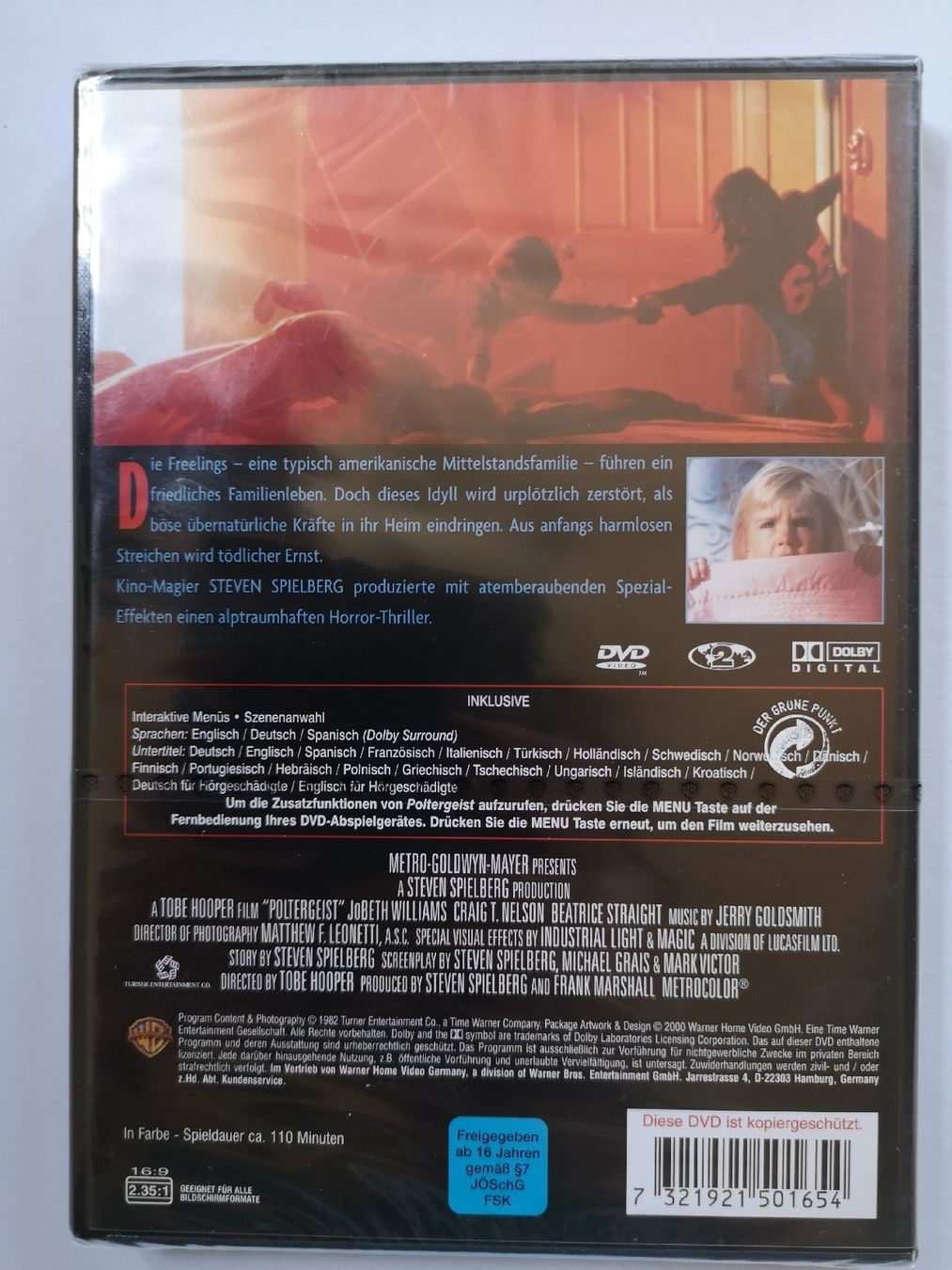 Tous les DVDs: Poltergeist DVD - Der Klassiker ovp – Neuf avec emballage d'origine à Tann par Veebee6 1