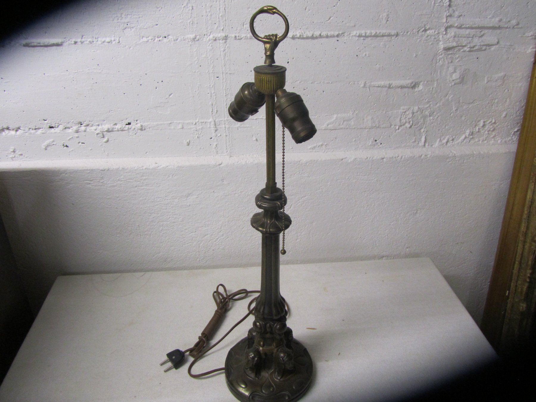 Lampade: Lampenfuss Jugendstil um 1900 – Usato da Luzern venduto da Lucernauno