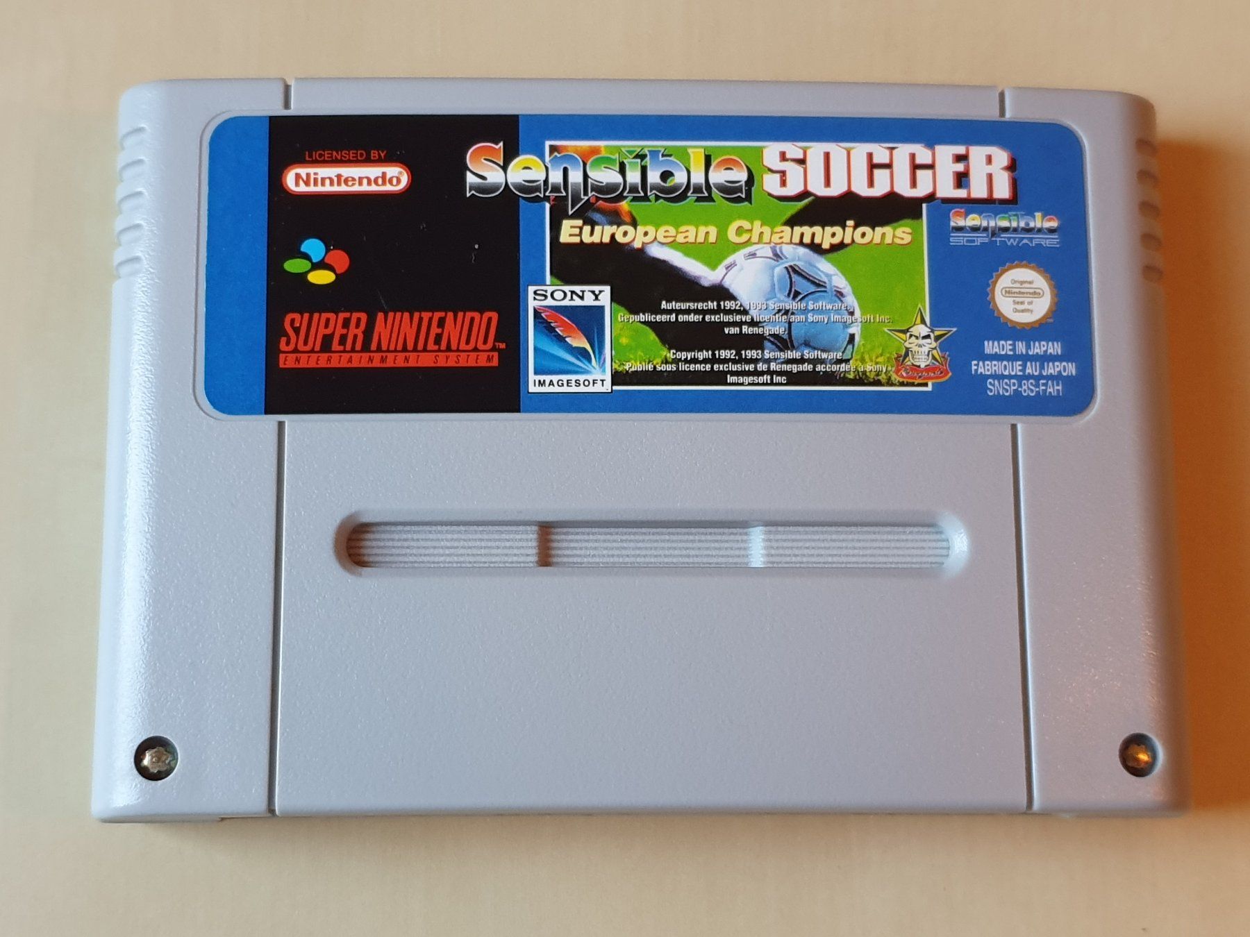 Nintendo Giochi: Sensible Soccer – Usato da Stansstad venduto da collectorsshop