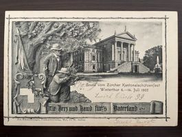 WINTERTHUR Gruss vom Zürcher Kantonal - Schützenfest 1902