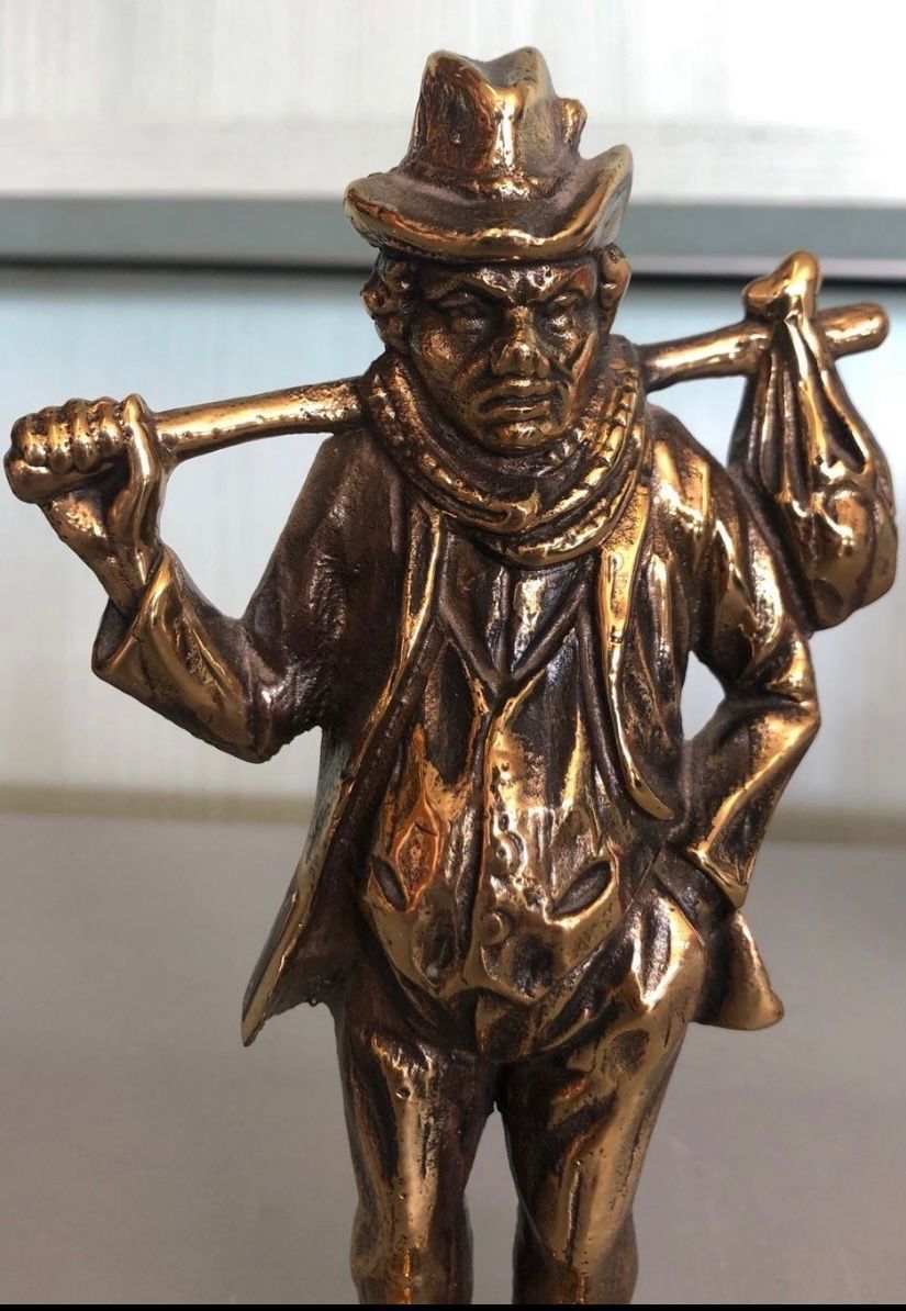 Skulpturen & Statuen: Massive Messing Mann – Gebraucht aus Olten von sportwelt 3