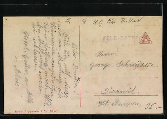 Cartoline postali: AK Wohlen, Teilansicht – Usato da Berlin venduto da bartko-reher 1