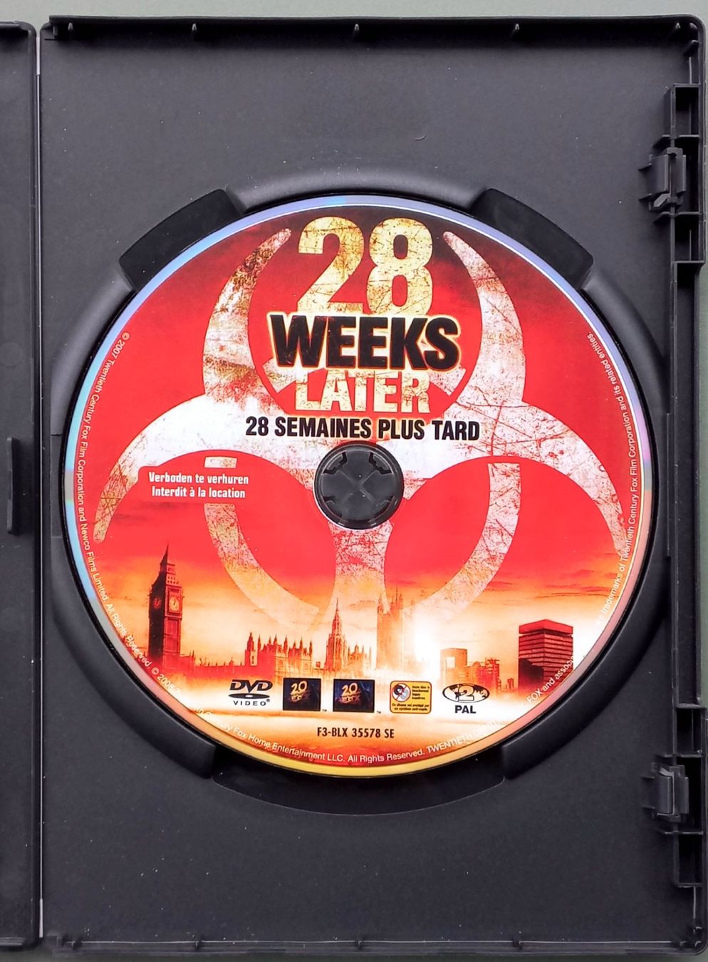 Tutti i DVDs: DVD F/E - 28 semaines plus tard – Usato da Niederuzwil venduto da lubimaja 1