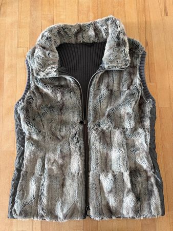 Gerry Weber Gilet chaud imitation fourrure, Taille M