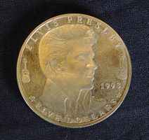 Elvis Presley Marshall Inseln 5 Dollar Münze, 1993