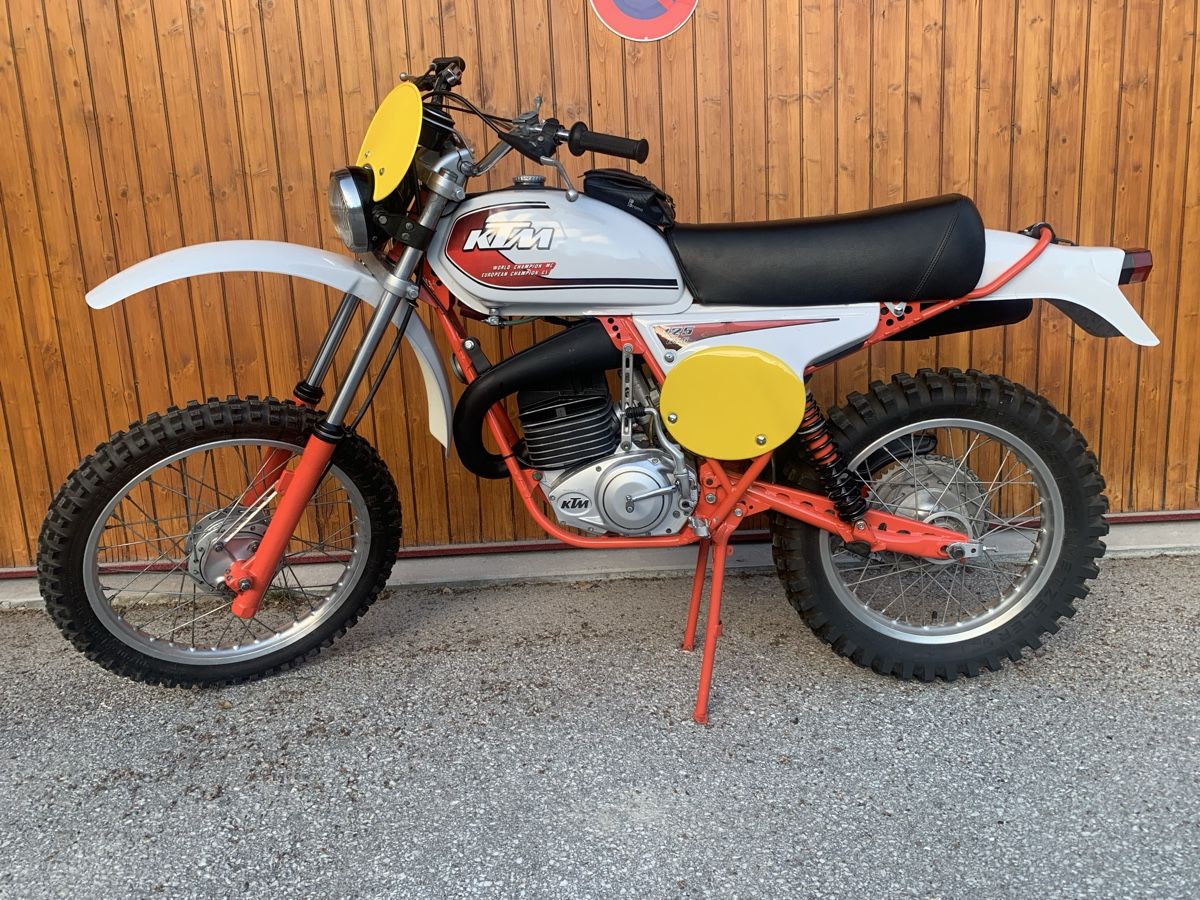 KTM Enduro: KTM 125 GS  1978 Oldtimer  – Usato da crans montana venduto da jujes67 1