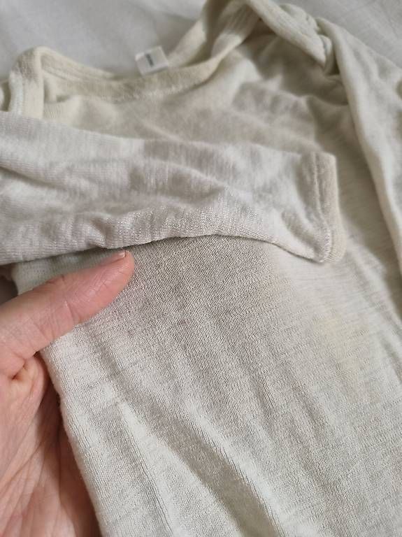 Unterwäsche: Wolle Seide Body Gr. 74 von Dilling – Gebraucht aus Schötz von Puppentanz2