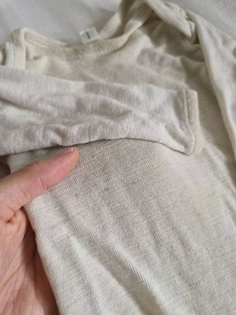 Wolle Seide Body Gr. 74 von Dilling