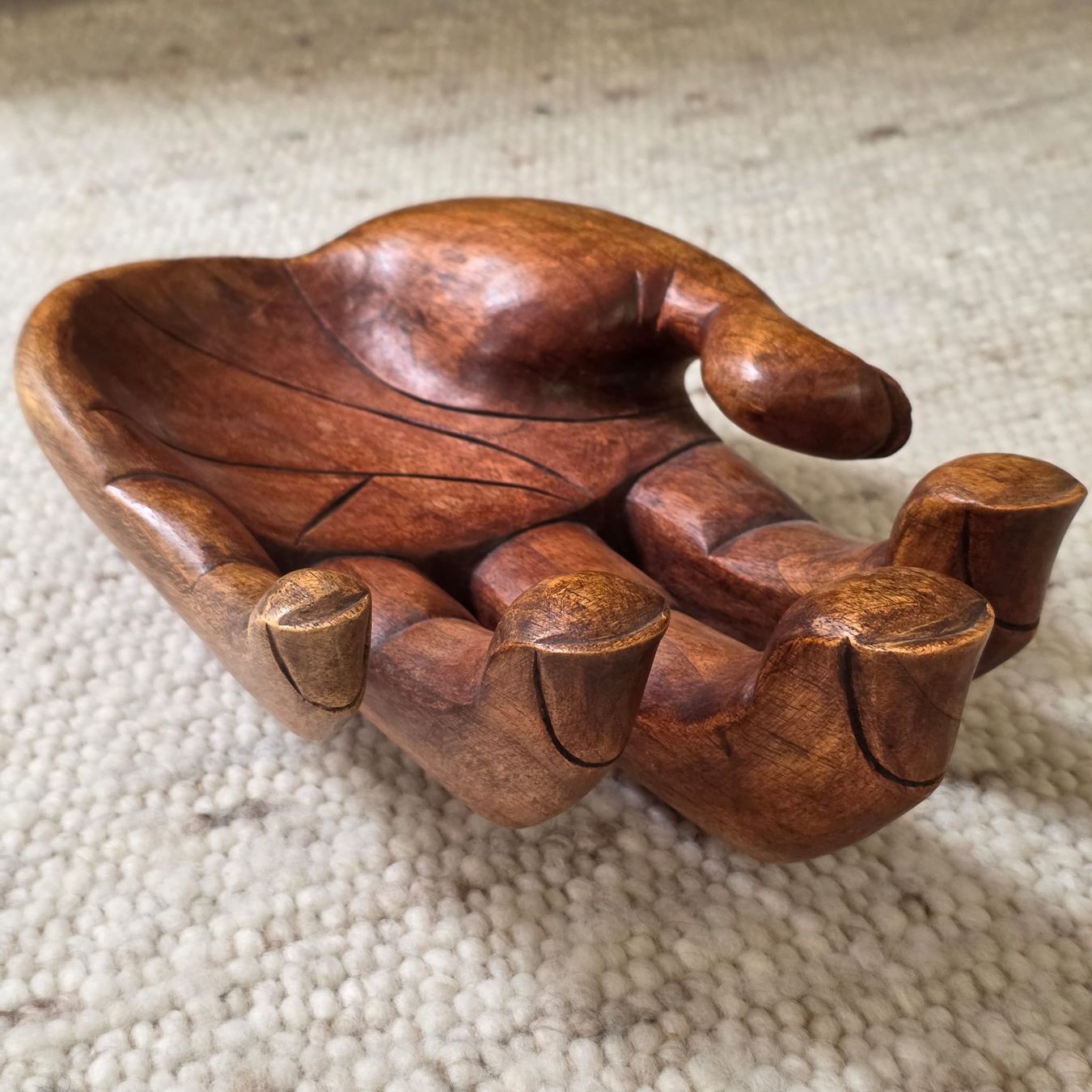 Tutte le decorazioni: Dekoschale Hand Holz – Usato da Rheinsulz venduto da Dred 2