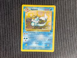 Pokemon Aquana holo Dschungel Jungle
