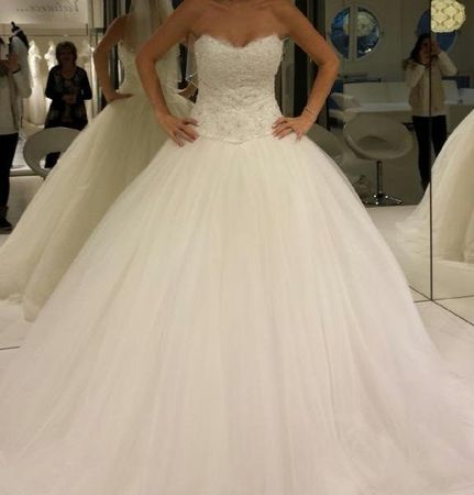 Brautkleid Prinzessin Affezione Couture Sposa inkl. Schleier