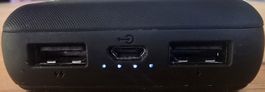 Powerbank YXBA 10000mAh schwarz