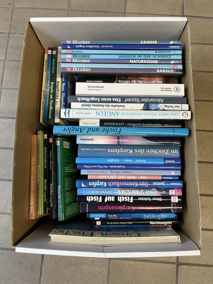 Bücher: Diverse Angler Bücher – Gebraucht aus Wetzikon ZH von ben_8b2w 1