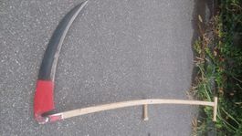 Sense , Sense mit Griff , wie neu