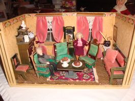 antike Puppenstube