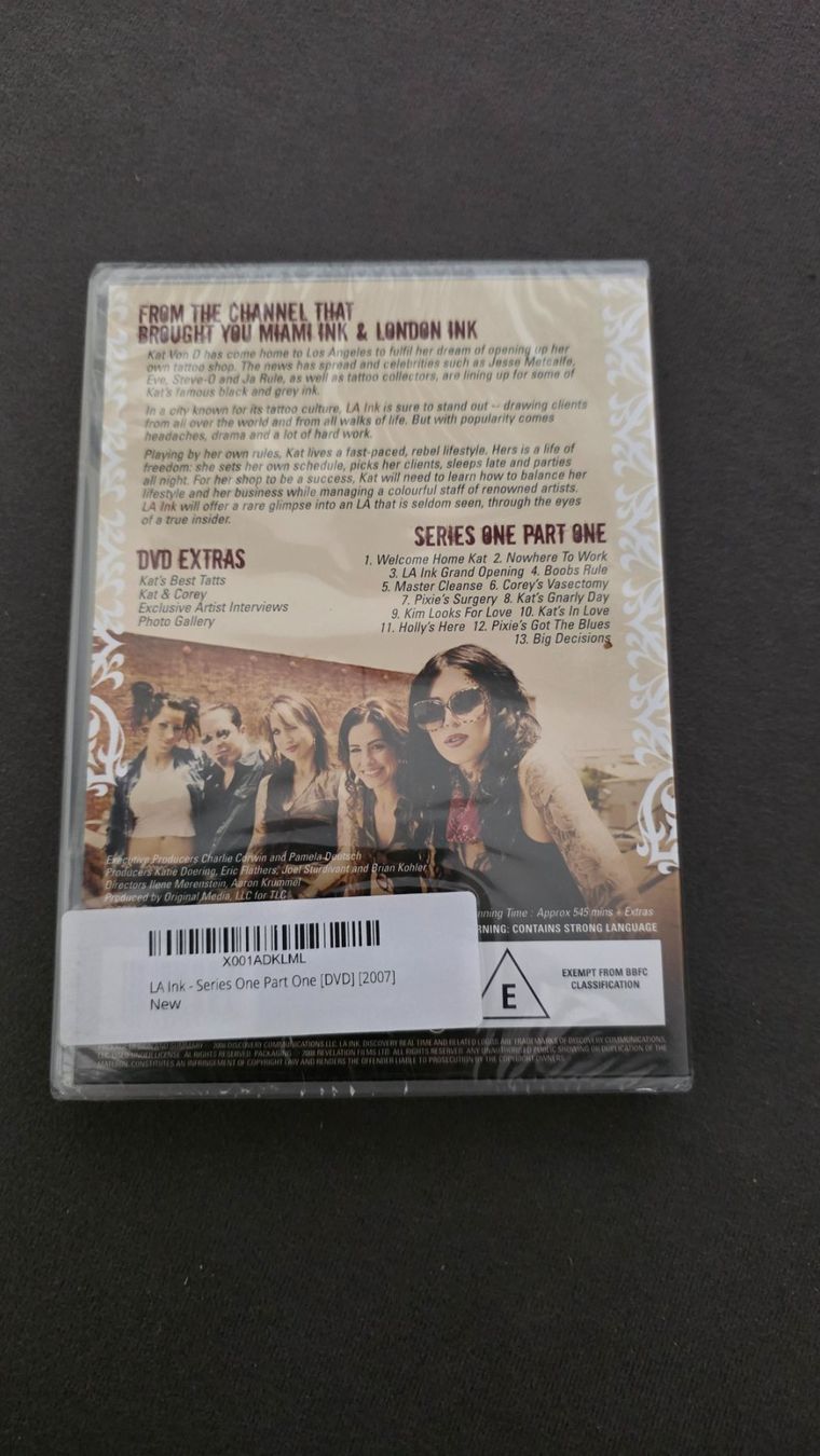 Tutti i DVDs: LA Ink saison 1 neuf – Nuovo e nell'imballaggio originale da Bionnens venduto da Meg011 2