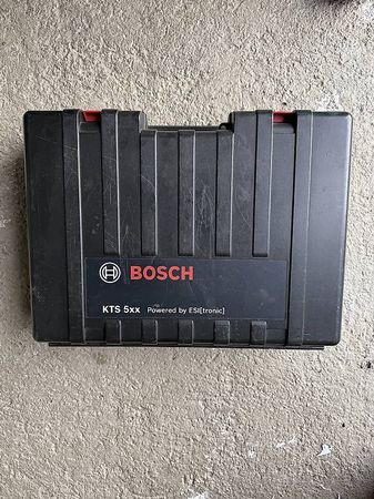 Bosch kts 540 con apparecchi registrazione valvole