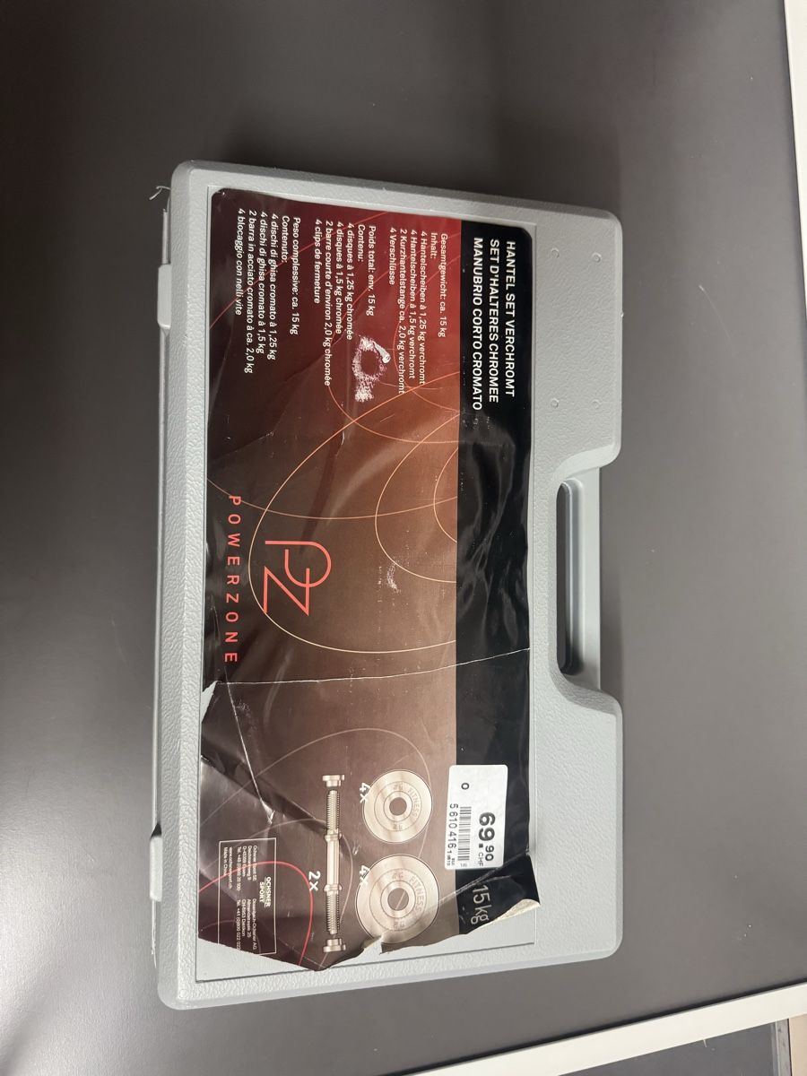 Powerzone Hanteln & Gewichte: Hantel Set – Gebraucht aus Zürich von Rafricpin
