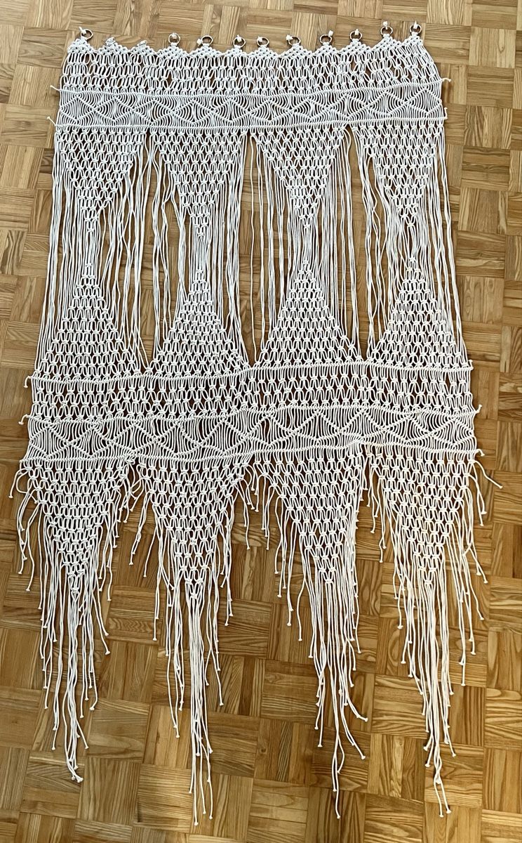 Tutte le decorazioni: Makramee Vorhang / Wandbehang – Usato da Schüpfheim venduto da tessness