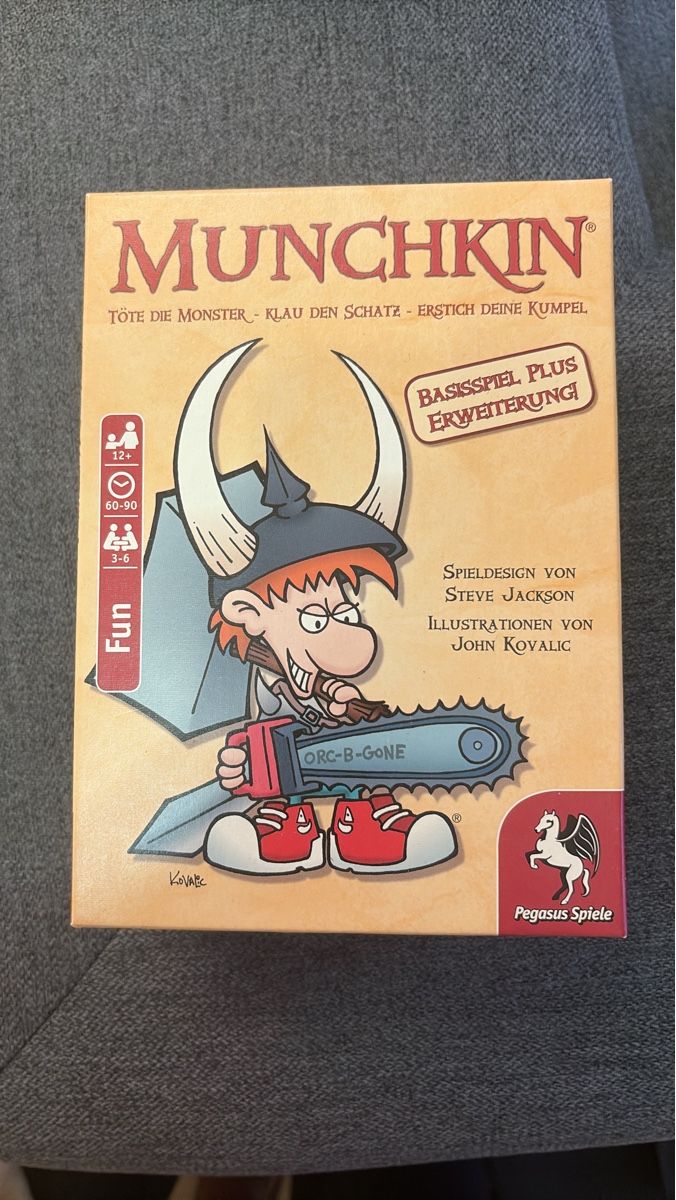 Pegasus Spiele Giochi: Munchkin Basisspiel, neuwertig – Nuovo (secondo la descrizione) da Biel/Bienne venduto da Shellm