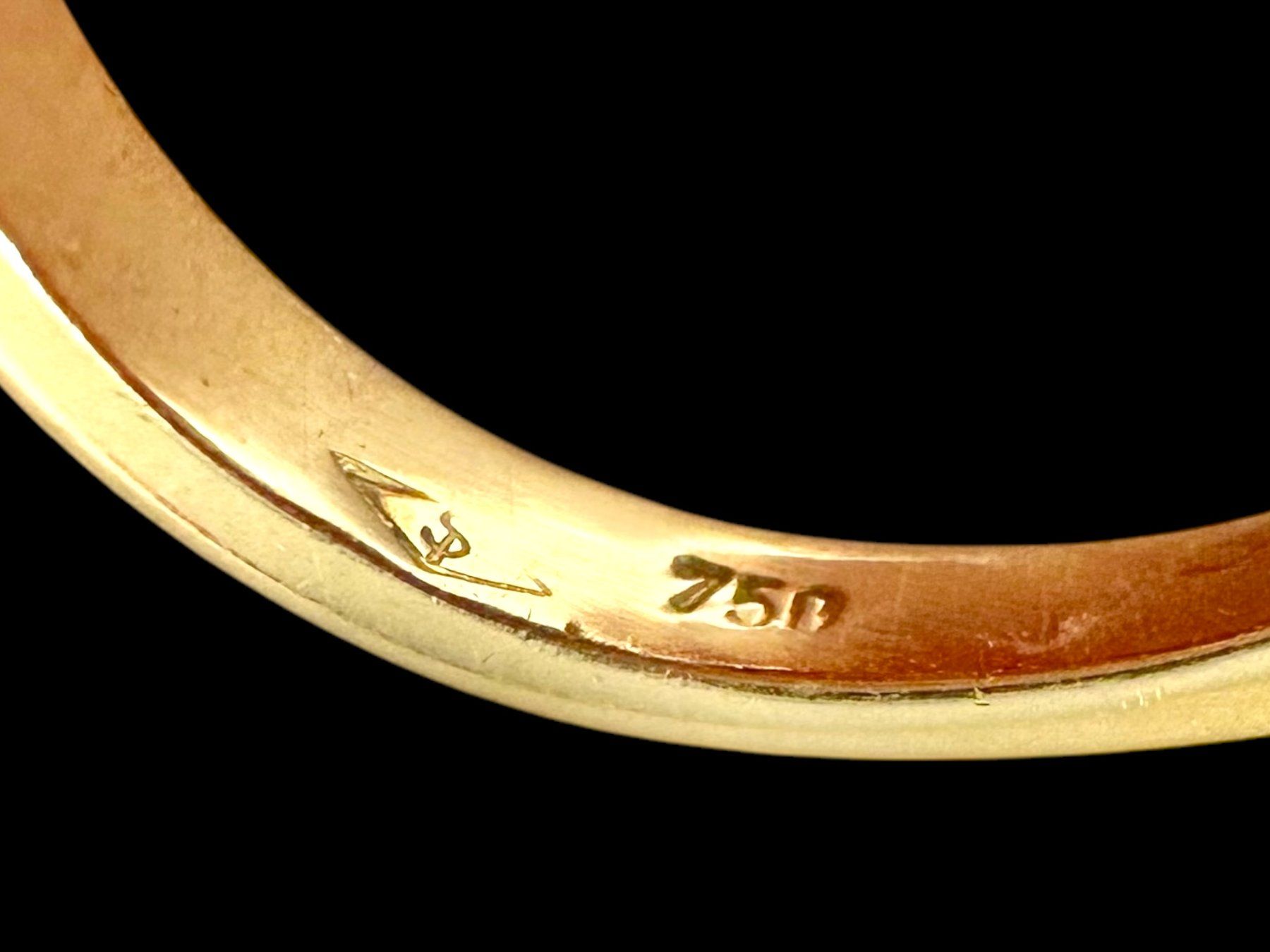 Anelli: PAUL SCHNATTINGER, unerhitzter Saphir - Diamant - Ring – Usato da Zuzwil SG venduto da artimmo 7