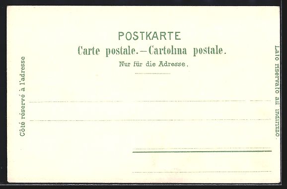 Ansichtskarten: Litho Zürich, Bahnhof u. Polytechnikum, – Gebraucht aus Berlin von bartko-reher 1