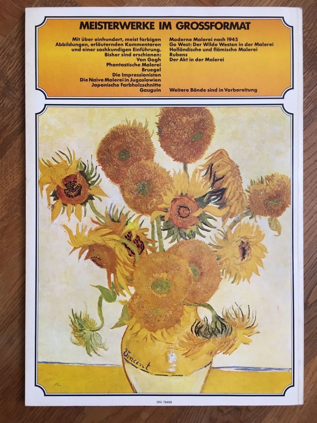 Bücher: Van Gogh – Bildband 1979 im Grossformat – Gebraucht aus Berneck von rye7778 2