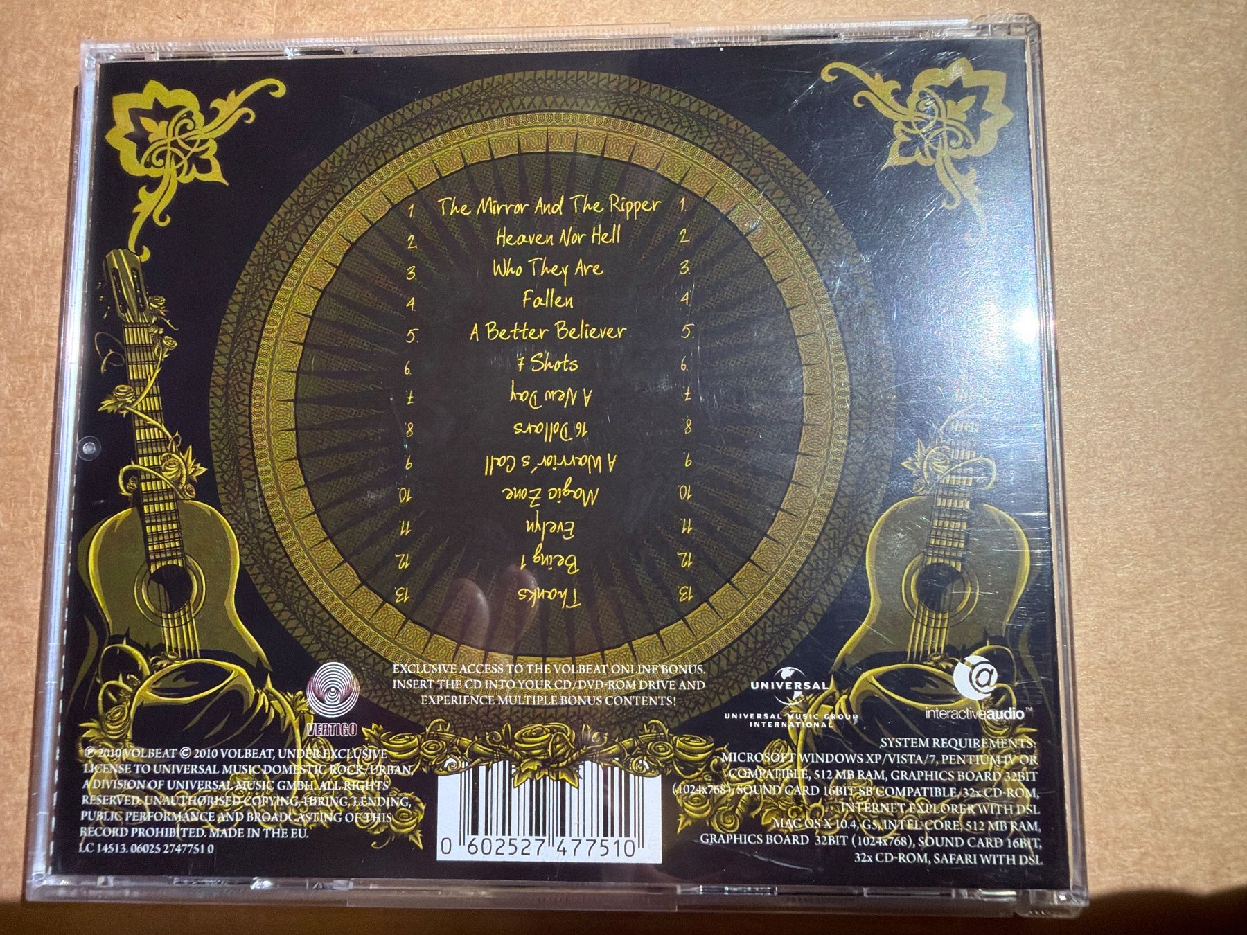 CD: Volbeat – Beyond Hell / Above Heaven – Usato da St.Gallen venduto da CD_jalamusic 1