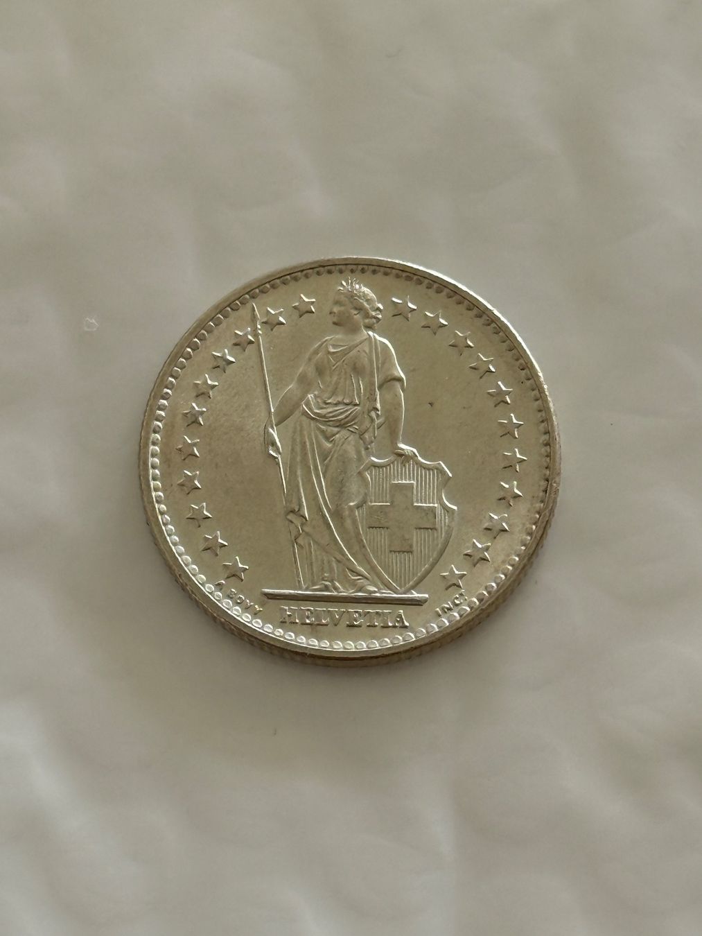 Tutti le monete: 2 Franken 1965  Unz / Stgl – Nuovo (secondo la descrizione) da Wallisellen venduto da SWISS_SILVER1 1