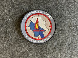 Patch, ZH, Stapo Zürich, Fahndung-Ermittlung Brennpunkt