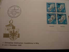 FDC Sondermarken 1962, Satz +  Einzel ungelaufen