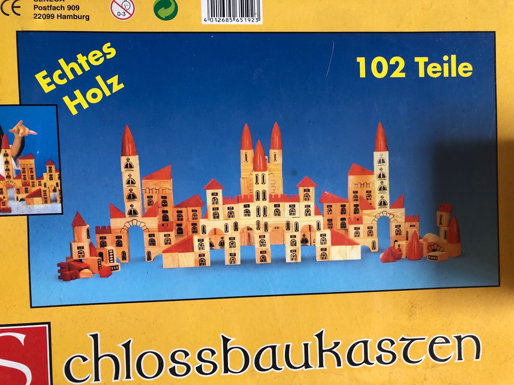 Giocattoli: Schlossbaukasten, Spielzeugset 3-teilig, – Usato da Hallwil venduto da Zoeizy 1