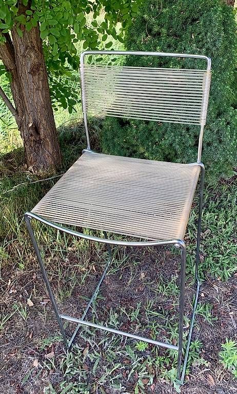 Alias Sgabelli: Tabouret spaghetti vintage Belotti Alias – Usato da Montreux venduto da Barber_Swiss_Vintage 2