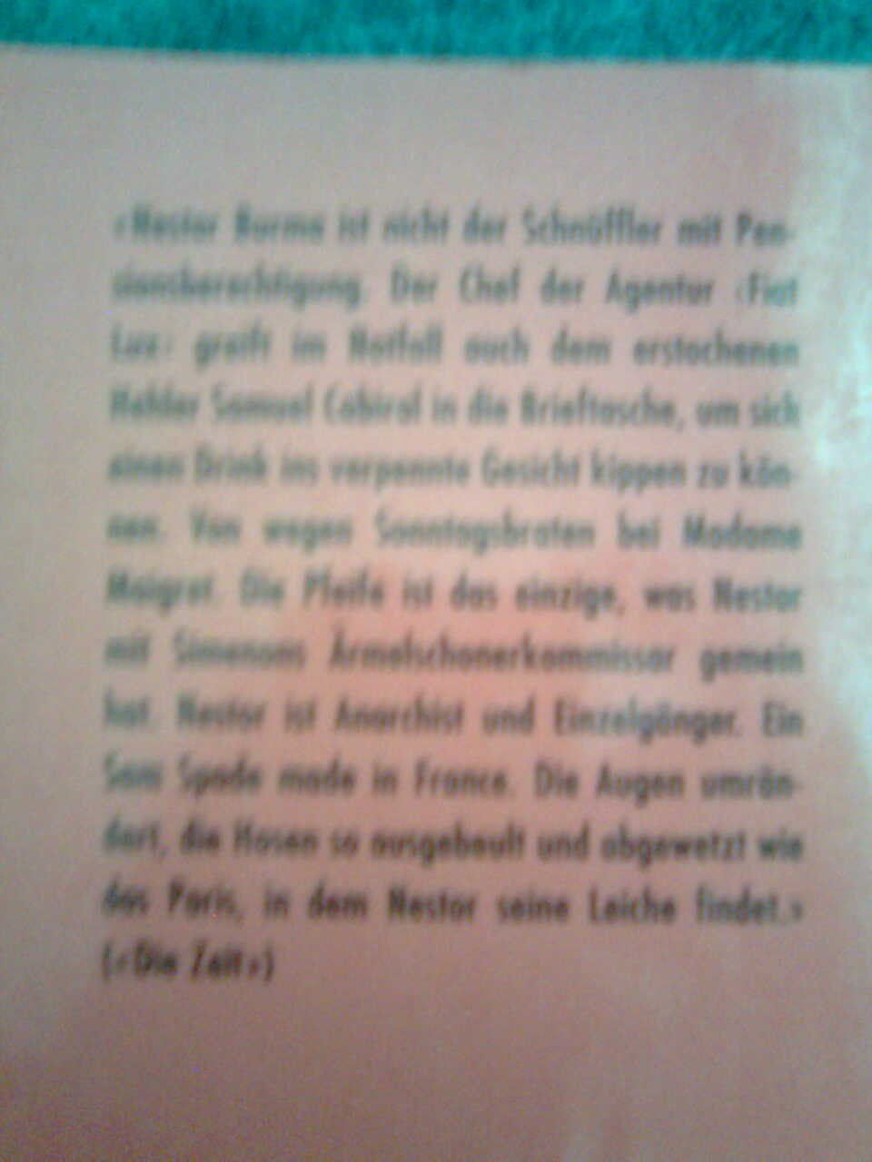 Libri: Léo  Malet Wer einmal auf dem Friedhof liegt ... – Usato da Basel venduto da Alacant 2