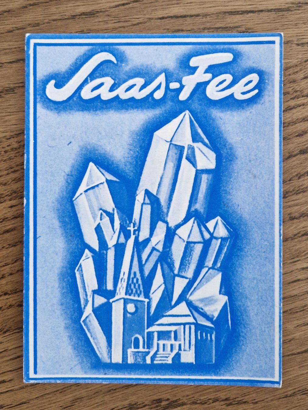 Cartoline postali: Saas Fee – Usato da Ebikon venduto da Donar50